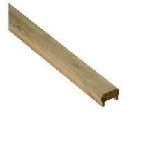 Treated Decking Handrail 2400x44x68mm 